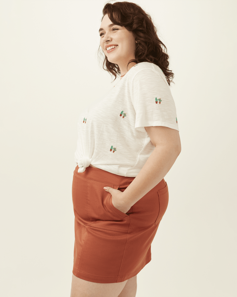 Side of plus size Kyle Embroidered Short Sleeve Tee by Meri Skye | Dia&Co | dia_product_style_image_id:202057